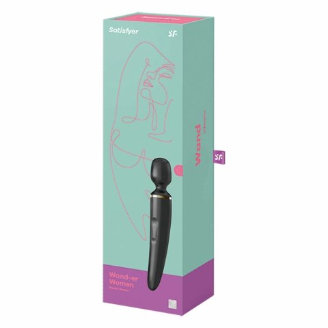 Satisfyer - Masażer - Wand-Er Women Black Satisfyer - Masażer - Wand-Er Women Black
