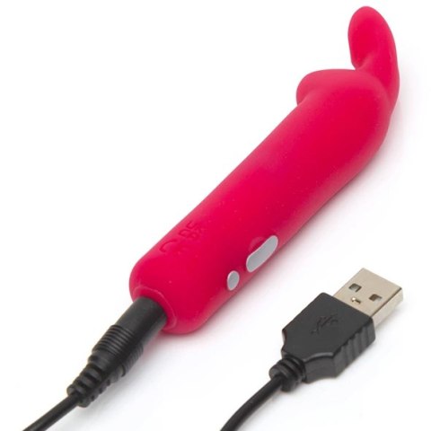 Wibrator - Happy Rabbit Rechargeable Vibrating Bullet Pink Wibrator - Happy Rabbit Rechargeable Vibrating Bullet Pink