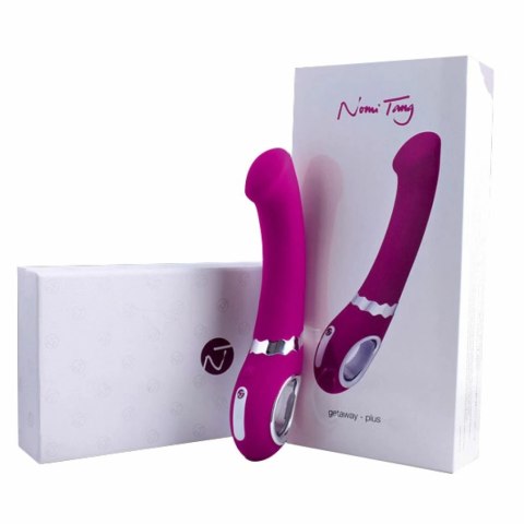 Wibrator - Nomi Tang Getaway Plus 2 Red Violet & Silver Wibrator - Nomi Tang Getaway Plus 2 Red Violet & Silver
