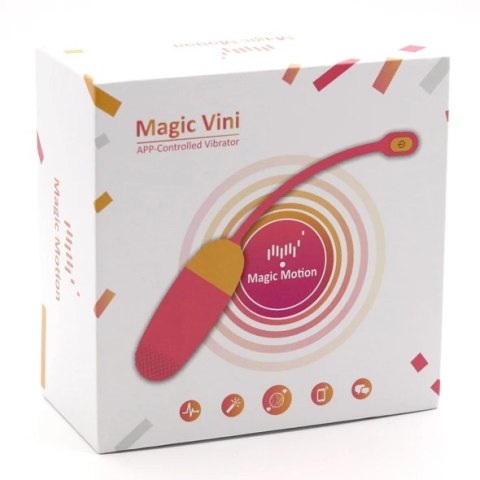 Wibrujące jajeczko - Magic Motion Vini Orange Wibrujące jajeczko - Magic Motion Vini Orange