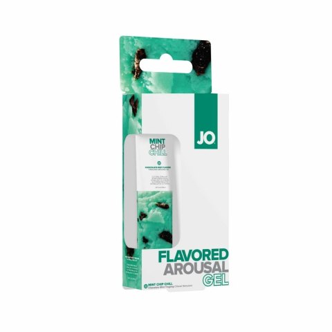Żel chłodzący - System JO Flavored Arousal Gel Mint Chip Chill 10 ml Żel chłodzący - System JO Flavored Arousal Gel Mint Chip Chill 10 ml