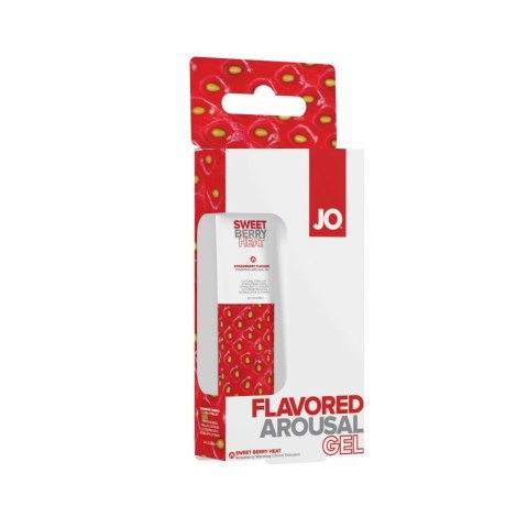Żel rozgrzewający - System JO Flavored Arousal Gel Sweet Berry Heat 10 ml Żel rozgrzewający - System JO Flavored Arousal Gel Sweet Berry Heat 10 ml
