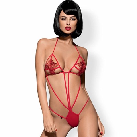 Body - Obsessive Luiza Teddy Red S/M Body - Obsessive Luiza Teddy Red S/M