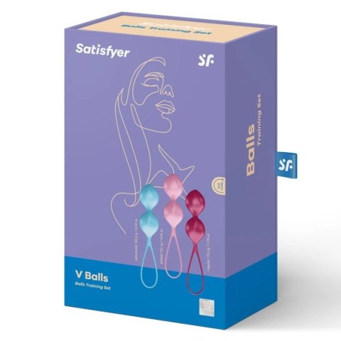 Kulki gejszy - Satisfyer V Balls Training Set Kulki gejszy - Satisfyer V Balls Training Set