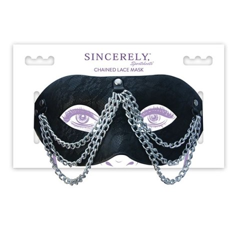 Maska na oczy - Sportsheets Sincerely Chained Lace Mask Maska na oczy - Sportsheets Sincerely Chained Lace Mask