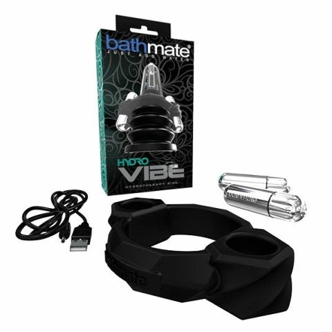 Nakładka wibrująca na pompkę - Bathmate HydroVibe Hydrotherapy Ring Black Nakładka wibrująca na pompkę - Bathmate HydroVibe Hydrotherapy Ring Black
