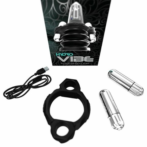 Nakładka wibrująca na pompkę - Bathmate HydroVibe Hydrotherapy Ring Black Nakładka wibrująca na pompkę - Bathmate HydroVibe Hydrotherapy Ring Black