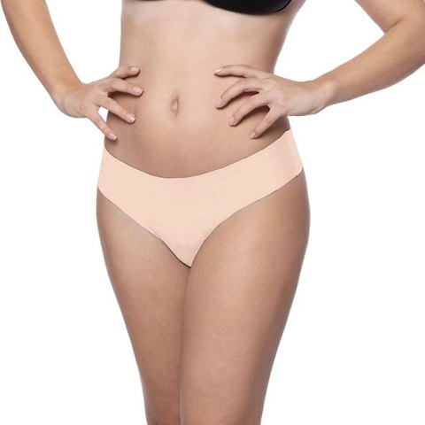 Niewidzialne stringi - Bye Bra Invisible Thong (Nude & Black 2-Pack) M Niewidzialne stringi - Bye Bra Invisible Thong (Nude & Black 2-Pack) M