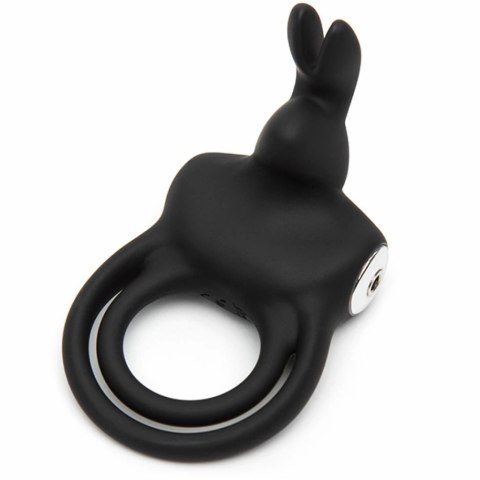 Pierścień wibrujący - Happy Rabbit Cock Ring Black Pierścień wibrujący - Happy Rabbit Cock Ring Black