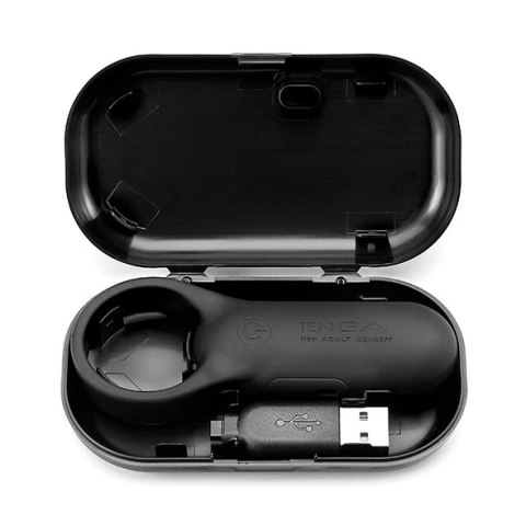 Pierścień wibrujący - Tenga SVR Smart Vibe Ring Plus Black Pierścień wibrujący - Tenga SVR Smart Vibe Ring Plus Black