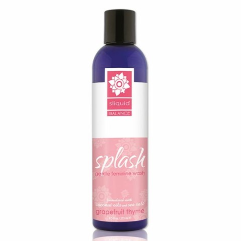 Płyn do higieny intymnej - Sliquid Balance Splash Grapefruit Thyme 255 ml Płyn do higieny intymnej - Sliquid Balance Splash Grapefruit Thyme 255 ml