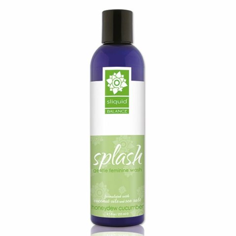 Płyn do higieny intymnej - Sliquid Balance Splash Honeydew Cucumber 255 ml Płyn do higieny intymnej - Sliquid Balance Splash Honeydew Cucumber 255 ml