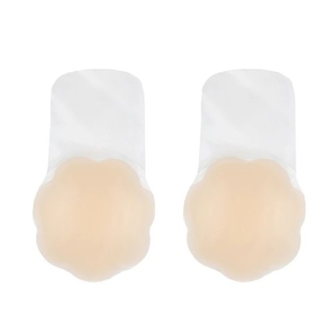 Silikonowe osłonki na sutki - Bye Bra Silicone Pull-Ups Nude M Silikonowe osłonki na sutki - Bye Bra Silicone Pull-Ups Nude M
