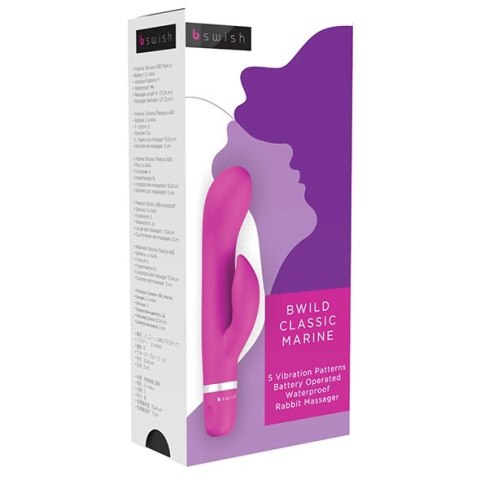 Wibrator - B Swish bwild Classic Marine Cerise Wibrator - B Swish bwild Classic Marine Cerise