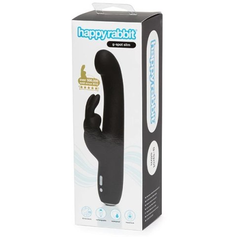 Wibrator - Happy Rabbit G-Spot Slim Black Wibrator - Happy Rabbit G-Spot Slim Black