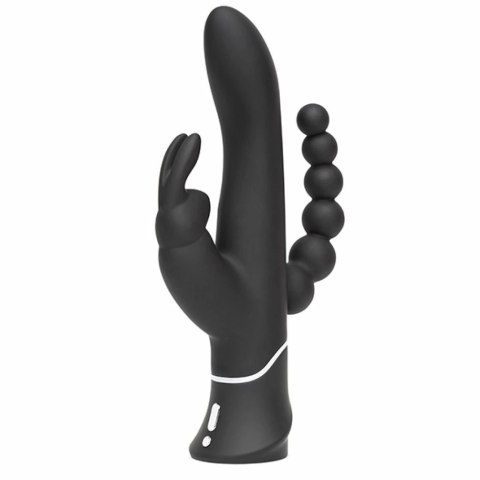 Wibrator - Happy Rabbit Triple Curve Black Wibrator - Happy Rabbit Triple Curve Black