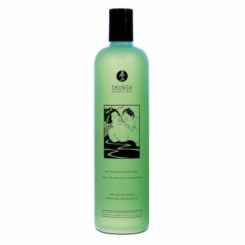 Żel do kąpieli - Shunga Shower Gel Sensual Mint 500 ml Żel do kąpieli - Shunga Shower Gel Sensual Mint 500 ml