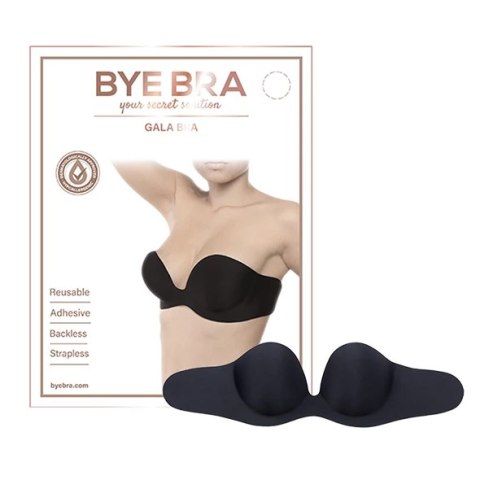 Biustonosz samonośny - Bye Bra Gala Bra Miseczka A Black Biustonosz samonośny - Bye Bra Gala Bra Miseczka A Black