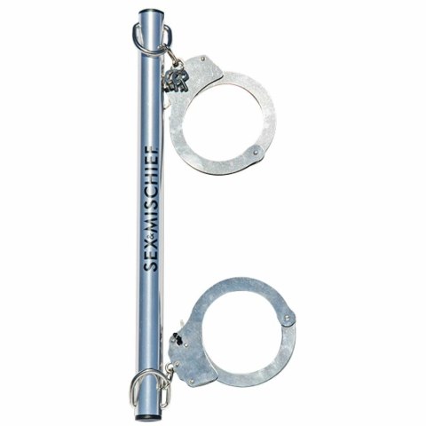 Drążek - S&M Spreader Bar with Metal Cuffs Drążek - S&M Spreader Bar with Metal Cuffs