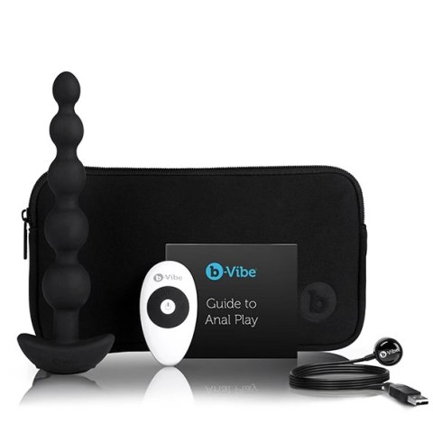 Koraliki analne wibrujące - B-Vibe Cinco Black Koraliki analne wibrujące - B-Vibe Cinco Black