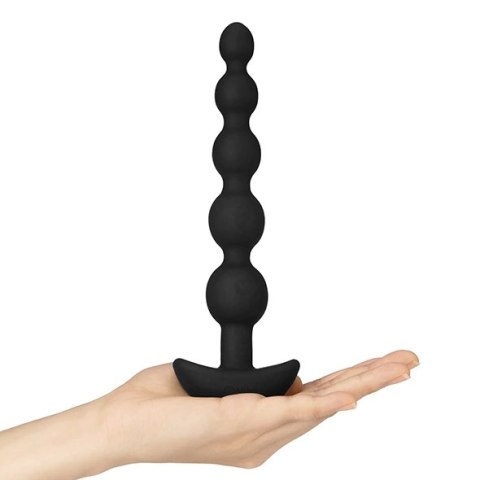 Koraliki analne wibrujące - B-Vibe Cinco Black Koraliki analne wibrujące - B-Vibe Cinco Black