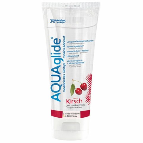 Lubrykant smakowy - Joydivision AQUAglide Lubricant Cherry 100 ml Lubrykant smakowy - Joydivision AQUAglide Lubricant Cherry 100 ml