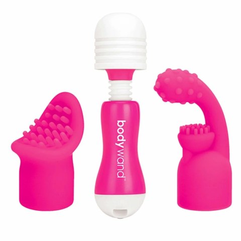 Masażer - Bodywand Rechargeable Mini with Attachment Pink Masażer - Bodywand Rechargeable Mini with Attachment Pink