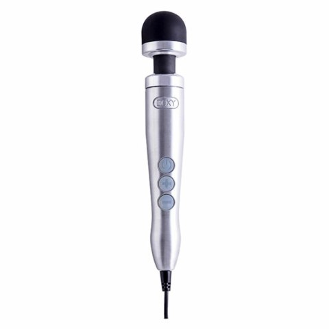 Masażer - Doxy Die Cast 3 Wand Massager Silver Masażer - Doxy Die Cast 3 Wand Massager Silver