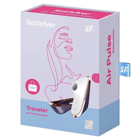 Masażer powietrzny - Satisfyer Pro Traveler Masażer powietrzny - Satisfyer Pro Traveler