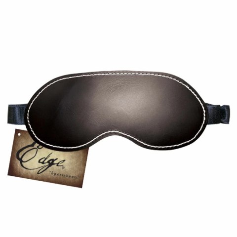 Maska na oczy - Sportsheets Edge Leather Blindfold Maska na oczy - Sportsheets Edge Leather Blindfold