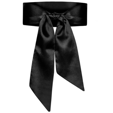 Opaska na oczy - Obsessive Blindfold Black Opaska na oczy - Obsessive Blindfold Black