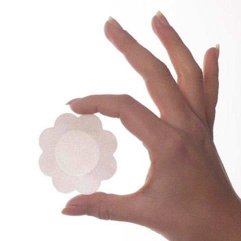 Osłonki materiałowe - Bye Bra Satin Nipple Covers M Nude 3 pary Osłonki materiałowe - Bye Bra Satin Nipple Covers M Nude 3 pary