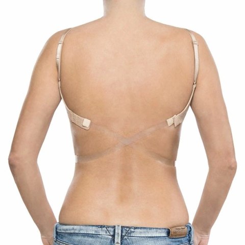 Paski obniżające zapięcie - Bye Bra Transparent Low Back Straps Clear Paski obniżające zapięcie - Bye Bra Transparent Low Back Straps Clear