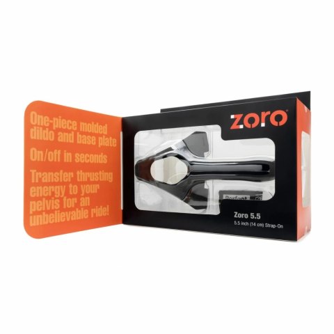 Penis - Perfect Fit Zoro Strap-On 14 cm Black Penis - Perfect Fit Zoro Strap-On 14 cm Black