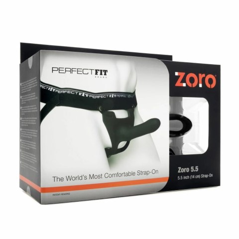 Penis - Perfect Fit Zoro Strap-On 14 cm Black Penis - Perfect Fit Zoro Strap-On 14 cm Black