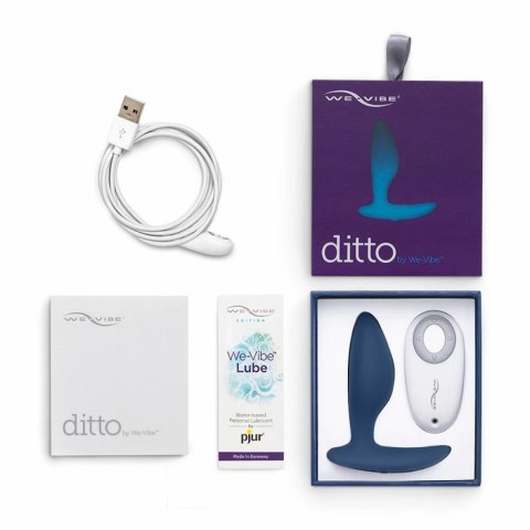 Plug analny - We-Vibe Ditto Anal Plug Midnight Blue Plug analny - We-Vibe Ditto Anal Plug Midnight Blue
