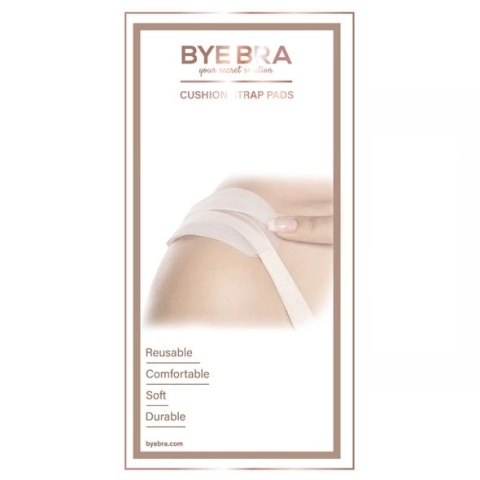 Podkładki pod ramiączka - Bye Bra Cushion Strap Pads Clear Podkładki pod ramiączka - Bye Bra Cushion Strap Pads Clear