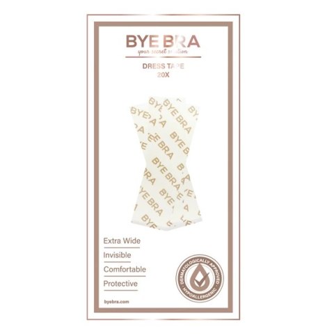 Taśma do stylizacji - Bye Bra Dress Tape Clear 20 pasków Taśma do stylizacji - Bye Bra Dress Tape Clear 20 pasków