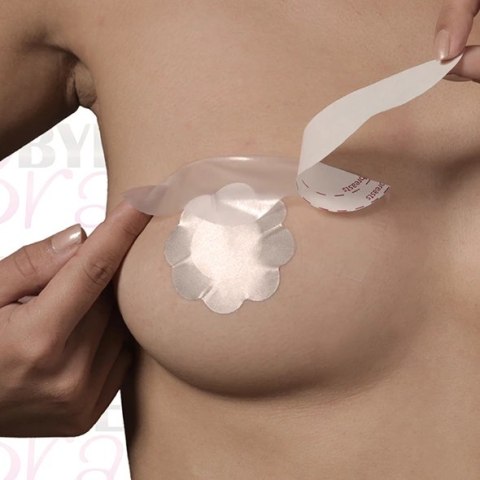 Taśmy do biustu i nakładki materiałowe - Bye Bra Breast Lift & Silk Nipple Covers Miseczka A-C 3 pary Taśmy do biustu i nakładki materiałowe - Bye Bra Breast Lift & Silk Nipple Covers Miseczka A-C 3 pary