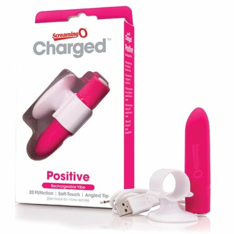Wibrator - The Screaming O Charged Positive Strawberry Wibrator - The Screaming O Charged Positive Strawberry