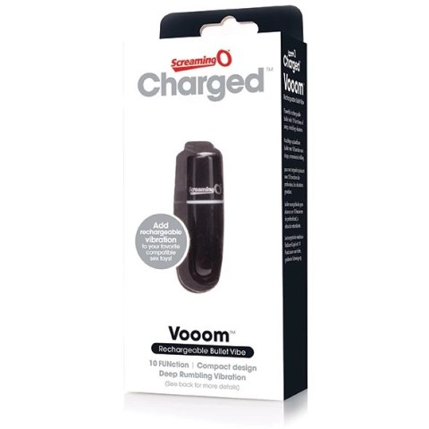 Wibrator - The Screaming O Charged Vooom Black Wibrator - The Screaming O Charged Vooom Black