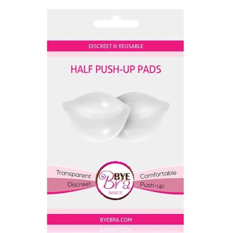 Wkładki do biustonosza - Bye Bra Half Push-Up Pads Clear Wkładki do biustonosza - Bye Bra Half Push-Up Pads Clear