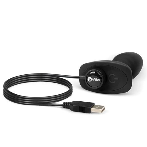 Zdalnie sterowany plug analny - B-Vibe Rimming Petite Black Zdalnie sterowany plug analny - B-Vibe Rimming Petite Black