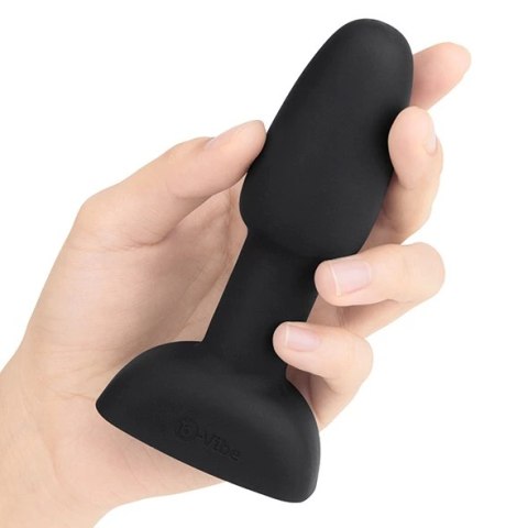 Zdalnie sterowany plug analny - B-Vibe Rimming Petite Black Zdalnie sterowany plug analny - B-Vibe Rimming Petite Black