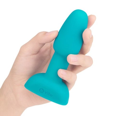 Zdalnie sterowany plug analny - B-Vibe Rimming Petite Teal Zdalnie sterowany plug analny - B-Vibe Rimming Petite Teal