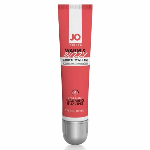 Żel stymulujący - System JO Clitoral Stimulant Warm & Buzzy 10 ml Żel stymulujący - System JO Clitoral Stimulant Warm & Buzzy 10 ml