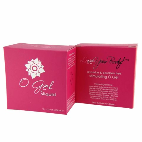 Żel stymulujący w saszetkach - Sliquid Organics O Gel Cube 60 ml Żel stymulujący w saszetkach - Sliquid Organics O Gel Cube 60 ml