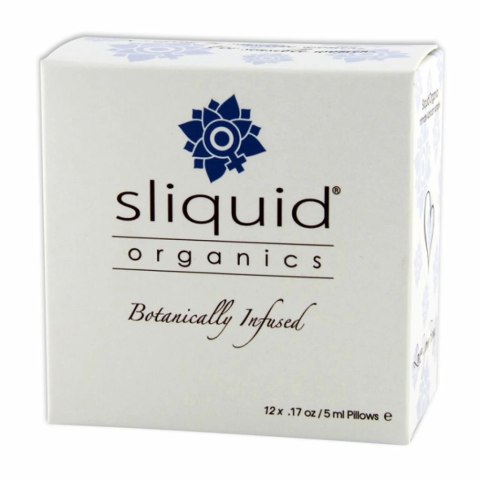 Zestaw lubrykantów w saszetkach - Sliquid Organics Lube Cube 60 ml Zestaw lubrykantów w saszetkach - Sliquid Organics Lube Cube 60 ml