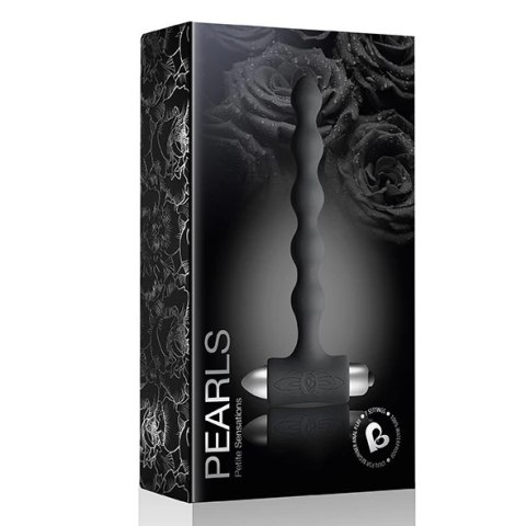 Koraliki analne wibrujące - Rocks-Off Petite Sensations Pearls Black Koraliki analne wibrujące - Rocks-Off Petite Sensations Pearls Black