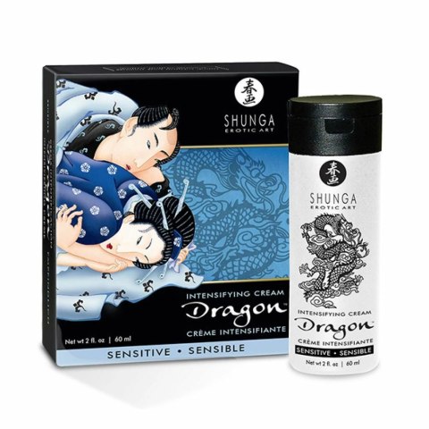 Krem stymulujący dla par (łagodny) - Shunga Dragon Cream Sensitive 60 ml Krem stymulujący dla par (łagodny) - Shunga Dragon Cream Sensitive 60 ml